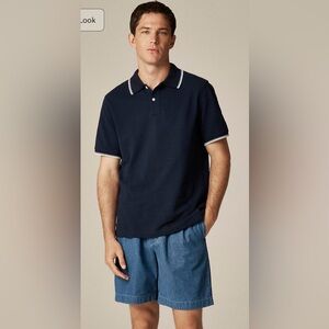J.Crew Tall classic piqué polo shirt